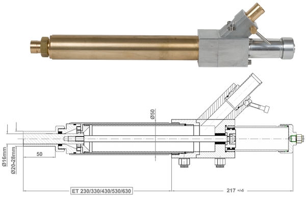Пневмозагрузчик EURO-KBN-16x50 52.30.50.00