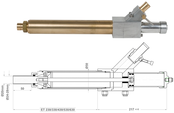 Пневмозагрузчик EURO-KBN-20x50 53.30.50.00