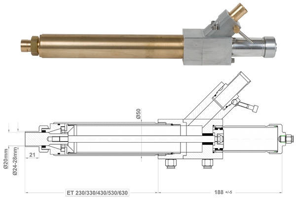 Пневмозагрузчик EURO-KBN 20x21 55.30.50.00